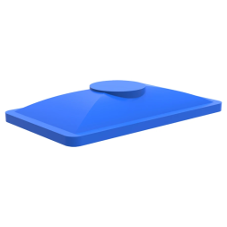 Крышка пластиковая для пищевой ванны K 400 л, синий [133.0400.601.0]