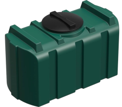 Бак пластиковый для летнего душа с подогревом, 100 л, зеленый [DR100S212]