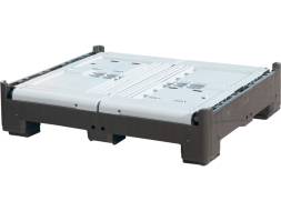 Крупногабаритный универсальный разборный контейнер на ножках DPF-Box 1210S, 1200x1000x800 мм, серый [DPF-Box 1210S-F(4)] 