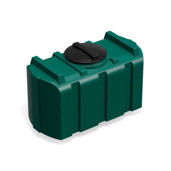 Бак пластиковый для летнего душа Полимер-Групп R 200 л, черный [DR200S1]