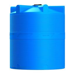 Емкость (резервуар) пластиковая вертикальная с крышкой, 10000 л, 400 мм, синий [TV10000S13]