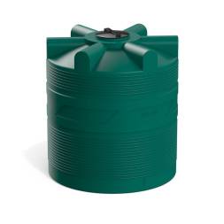 Емкость (резервуар) пластиковая вертикальная с крышкой, 2000 л, синий [TV2000S13]