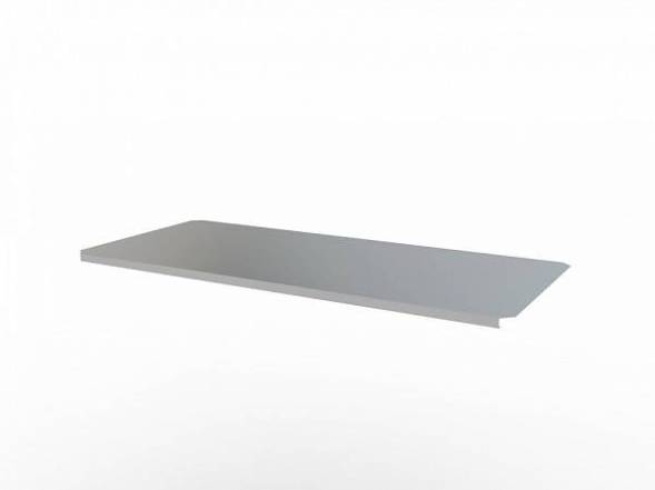 Накладка на столешницу ДВК из оцинк. стали 1,5 мм (ширина 1830 мм)