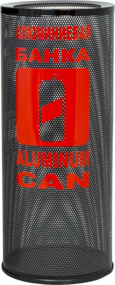 Наклейка Алюминиевая банка красная