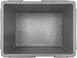 Термобокс пенополипропиленовый с крышкой STP Light, 400х300х270 мм, 18 л, 30 кг/м3