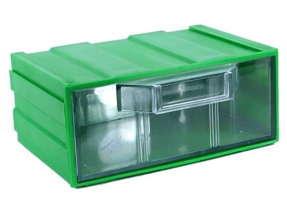 К1 Корпус зеленый (лоток прозрачный)