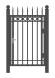 Кованая металлическая калитка МК9