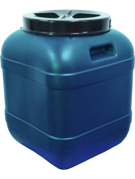 Бидон пластиковый 60 литр, арт.: ФЛ-60Н, синий, код: 14879