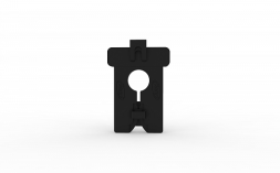 Крючок ДВК круглый 90 мм