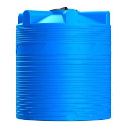 Емкость (резервуар) пластиковая вертикальная с крышкой, 3000 л, черный [TV3000S1]