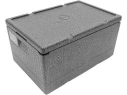 Термобокс пенополипропиленовый с крышкой STP Light N, 600х400х320 мм, 46 л, 30 кг/м3