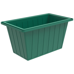 Ванна пластиковая пищевая К, 400 л, HDPE, зеленый [132.0400.401.000]