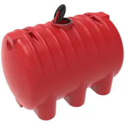 Емкость для хранения жидких минеральных удобрений (КАС, ЖКУ и др) 8000 HR красный