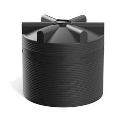 Емкость (резервуар) пластиковая вертикальная с крышкой, 8000 л, зеленый [TV8000S2]