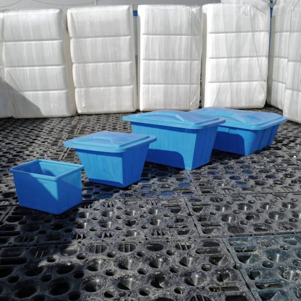 Ванна пластиковая пищевая К, 90 л, HDPE, синий [132.0090.601.0]