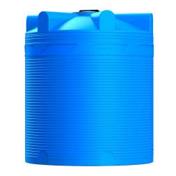 Емкость (резервуар) пластиковая вертикальная с крышкой, 9000 л, черный [TV9000S1]