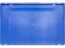 Крышка для пластикового евроконтейнера KLT, 600х400 мм, синий [501 KLT]