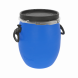 Бочка пластиковая с металлическим обручем и ручками, 20 л, синий [БП20.02/04]