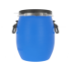 Бочка пластиковая с металлическим обручем и ручками, 20 л, синий [БП20.02/04]