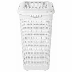 Корзина для белья 30л, белый