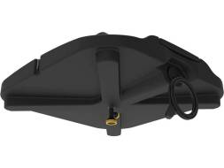 Бак пластиковый для летнего душа с подогревом, 100 л, черный [Б-100]