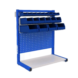 Стойка односторонняя для пластиковых ящиков ДВК SORTEX 1075 №1-3, синий [КГ030378]