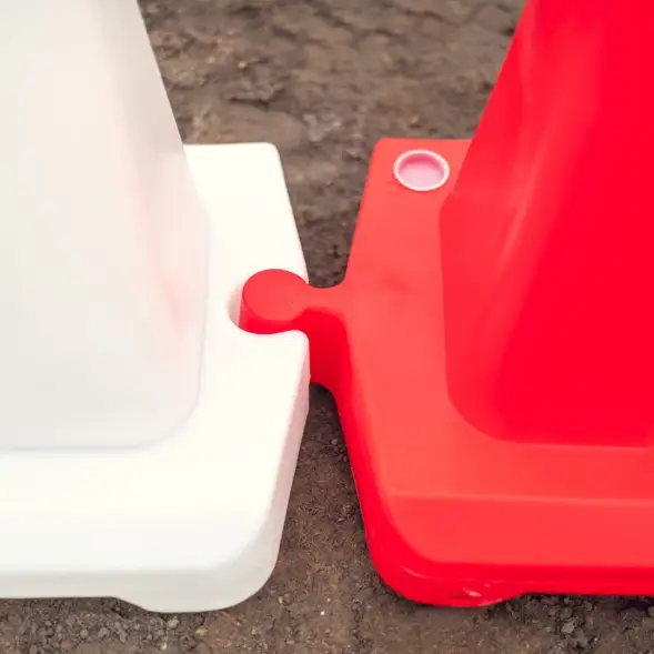 Блок дорожный вставной 1200, красный