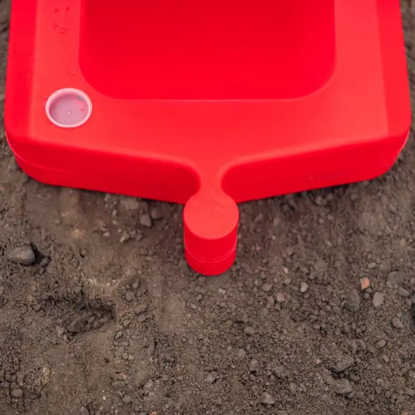 Блок дорожный вставной 1200, красный