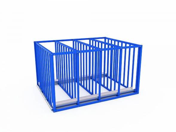 Стеллаж для листового материала ДВК STEELOR.V2-01