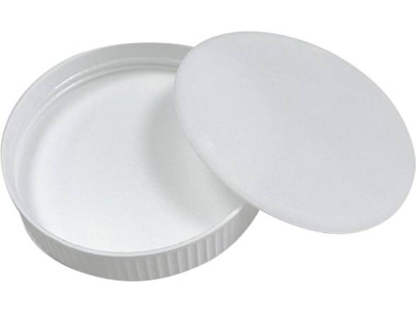 Банка 1л круглая,с крышкой, с прокладкой, с вкладышем, код: 31926