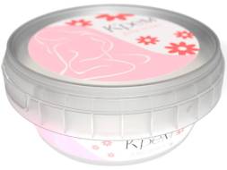 Контейнер пластиковый круглый, 180мл, 95 мм, прозрачный