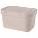 Ящик с крышкой универсальный Luxe, 1,9л, светло-бежевый