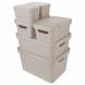 Ящик с крышкой универсальный Luxe, 1,9л, светло-бежевый