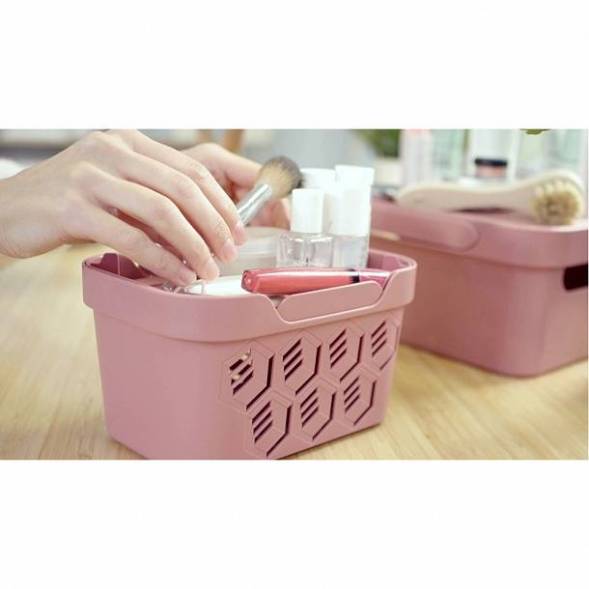 Ящик с крышкой универсальный Luxe, 1,9л, светло-бежевый