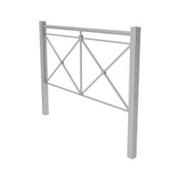 Ограждение пешеходное Крест тип 1