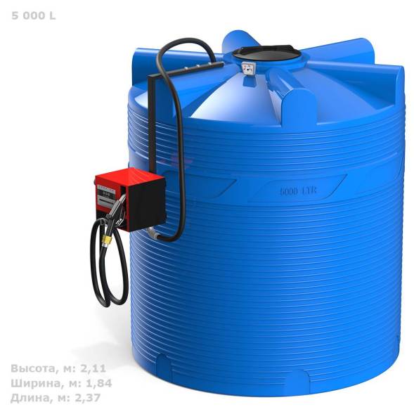 Мини АЗС V 5000 БелАК - раздаточная колонка со счетчиком