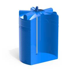 Емкость V 6000 литров с пропеллерной мешалкой