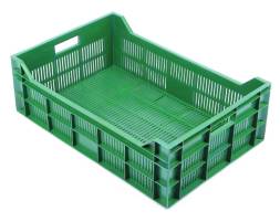 Ящик 600х400х200 плодово-овощной перфорированный