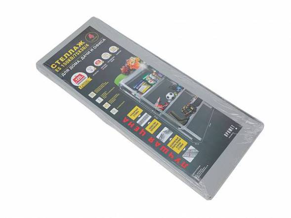 Стеллаж окрашенный ПРАКТИК ES 150KD/75Х30/4, 1450x750x300 мм, 4 полки [ER-00014552]