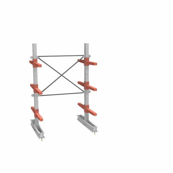 СТ-062 Стеллаж консольный двухсторонний 3 яруса