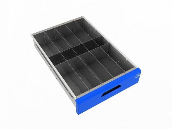 Комплект перегородок в ящик WOKER PRO ДВК 27E х 36E №2 (высота 65 мм)