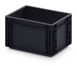 Евроконтейнер пластиковый ESD EG 32/17 HG, 30x20x17 см