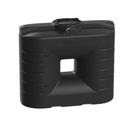 Емкость пластиковая прямоугольная для хранения воды, жидкостей и дизельного топлива, 500 л, черный [TSN500S1]
