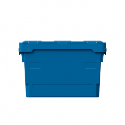 Контейнер пластиковый вкладываемый INSTORE, 600х400х370 мм, синий [KV 6437]