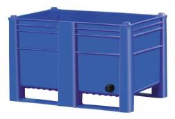 Большой пластиковый контейнер Type 800, сплошной с пробкой