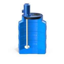 Емкость V 100 литров с турбинной мешалкой