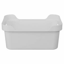 Ящик с крышкой универсальный Luxe, 4,6л, светло-серый