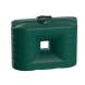 Емкость пластиковая прямоугольная для хранения воды, жидкостей и дизельного топлива, 800 л, зеленый [TSN800S2]