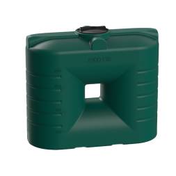 Емкость пластиковая прямоугольная для хранения воды, жидкостей и дизельного топлива, 1000 л, зеленый [TSN1000S2]