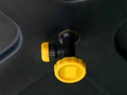 Бак пластиковый для летнего душа, 150 л, черный [Б-150]